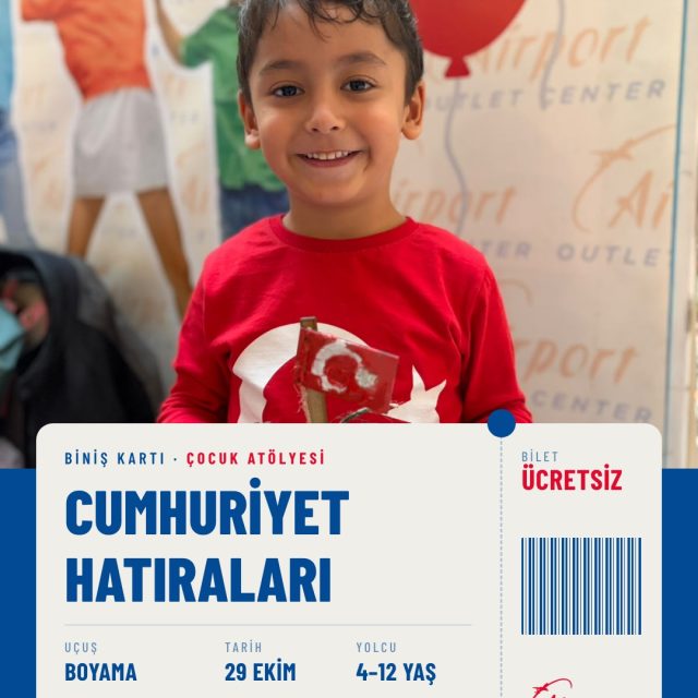 Cumhuriyetimizin 103. yılında minik misafirlerimiz bayramı fırçalarıyla kutladı 🇹🇷 Cumhuriyet Hatırası Boyama Atölyemizd